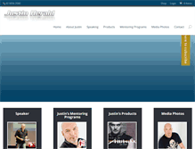 Tablet Screenshot of justinherald.com